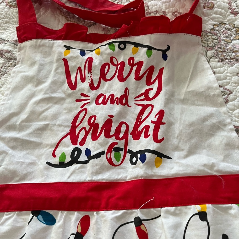 Christmas apron
New